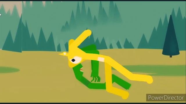 Laa Laa (Slendytubbies) VS Green (Rainbow Friends)(ROBLOX) Stick Nodes Animation смотреть онлайн