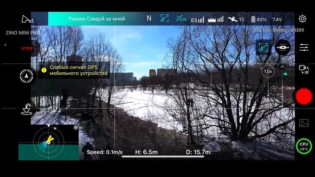 Hubsan Zino Mini Pro - режимы следуй за мной, система облета препятствий смотреть онлайн