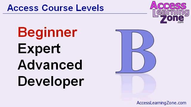 Microsoft Access Expert Level 3 - Introduction смотреть онлайн