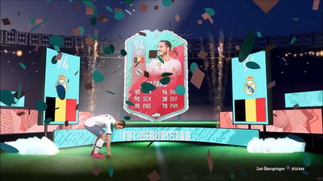 Hazard Fut Birthday in 50k pack | Fifa 20 смотреть онлайн