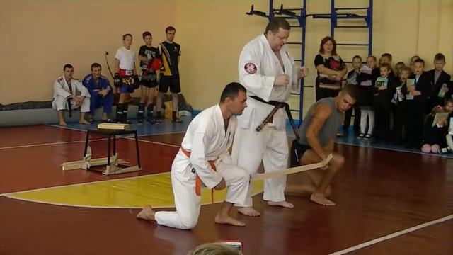 Тамешивари Миколайчук Юрий 3 дан киокушинкай карате смотреть онлайн