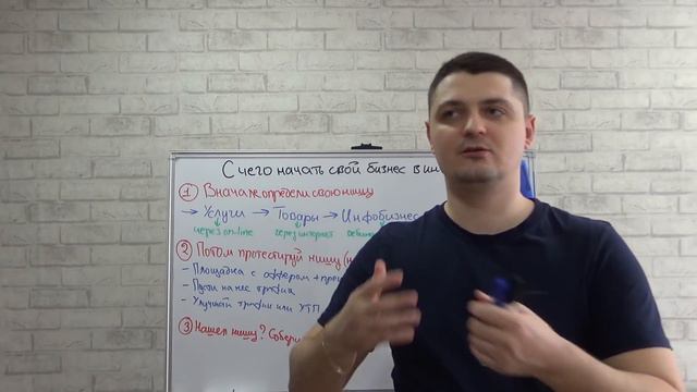 С чего начать свой интернет бизнес? Тестируем ниши на доходность смотреть онлайн