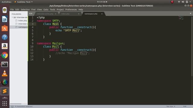5 Namespace in PHP mp4 смотреть онлайн