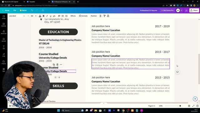 ChatGPT made this? How to make Online Free Resume for freshers! Resume kaise banaye | Canva Resume смотреть онлайн