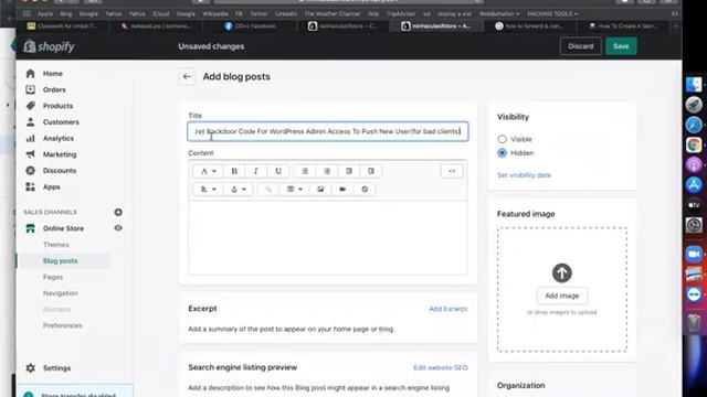 Shopify prestige theme customization & shopify page, post, navigation creation | Shopify Themes смотреть онлайн