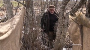 Как сделать шалаш для охоты на селезня? Мастер-класс Валерия Кузенкова
