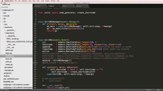 Try Django 1.10 - 16 of 40 - Model Manager and Refresh Shortcodes смотреть онлайн