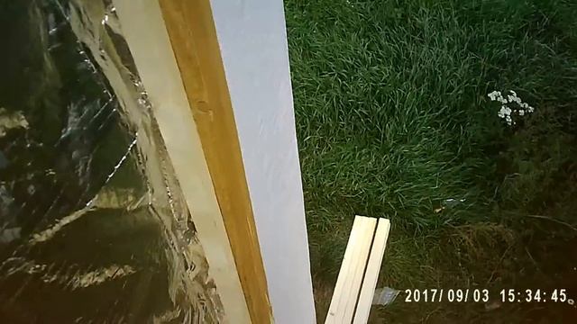 Делаю воздушный солнечный коллектор. Продолжение. I make an air solar collector. Continuation смотреть онлайн