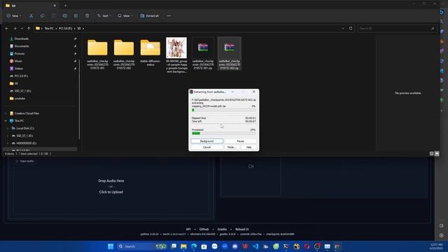 install sadtalker extension AUTOMATIC1111(SD) in Window | Fix error when installing смотреть онлайн