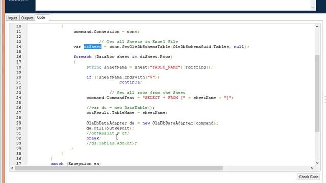 Read and query Excel with OleDb смотреть онлайн
