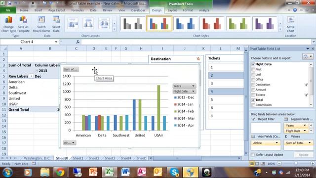 Excel Slicers - Using Slicer windows in a Pivot Table to make a Dashboard in Excel 2010 2013 2016 смотреть онлайн