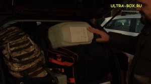 Обзор и тестирование автомобильного бокса LUX TAVR 175, чёрный матовый.