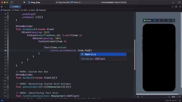SwiftUI Minimal App UI - Dulingo Like Drag & Drop - Xcode 13 - SwiftUI Tutorial смотреть онлайн