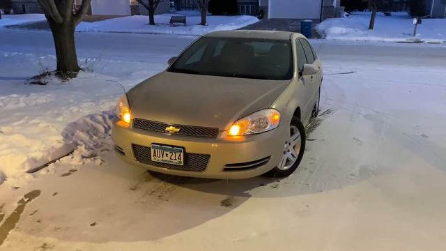 2012 Chevy Impala LT cold start -3F смотреть онлайн