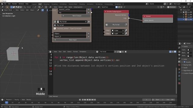Scripts (Python) | Animation Nodes 2.1 in Hindi смотреть онлайн