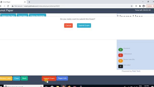 Online Exam System Demo Software (Web Application For Android And Desktop) смотреть онлайн