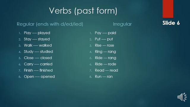 Primary 4 English ( Unit 1 ) Grammar Past Simple Tense смотреть онлайн