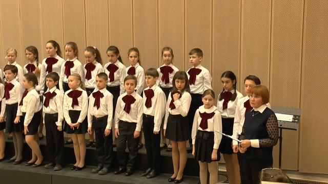 Детский хор (младшая группа) Музыкальной школы им. Н. А. Римского-Корсакова смотреть онлайн