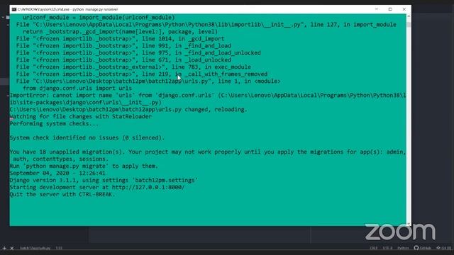 Class 77 ( 12 pm batch ) Django Url Mappings and Templates смотреть онлайн