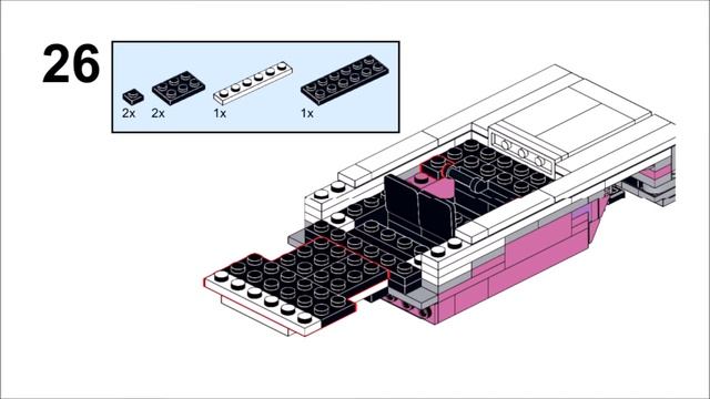 LEGO MOC 1958 Buick "Rod Powell" | building instructions смотреть онлайн