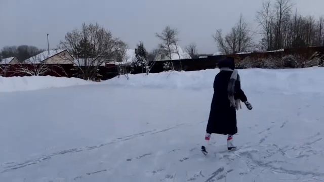 VLOG: Зима на даче/каток/ Гарри Поттер/ смотреть онлайн
