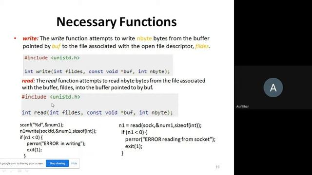 Socket programming using C смотреть онлайн