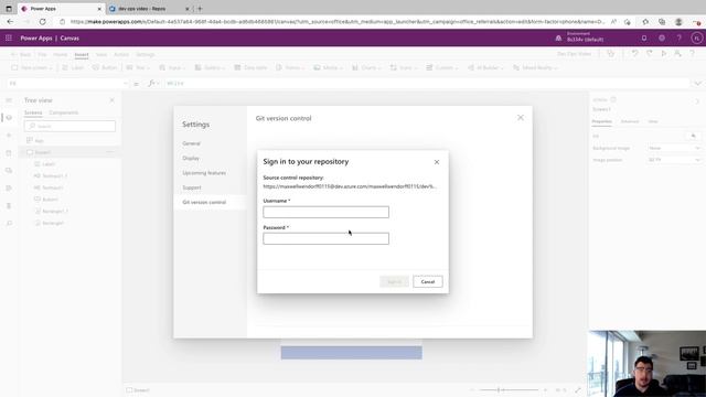 How To Put A Power App Into an Azure Dev Ops Code Repository | Power Apps Co-Authoring смотреть онлайн
