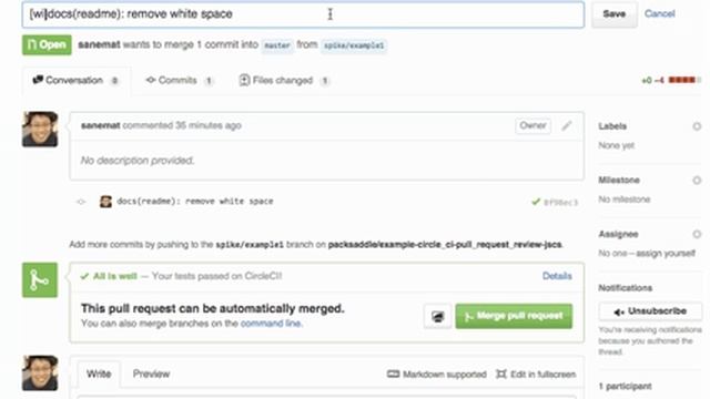 Do Not Merge WIP for GitHub: Chrome Extension смотреть онлайн