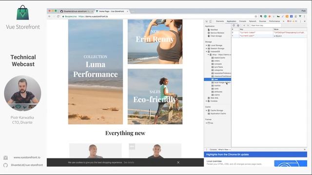 Vue Storefront Technical Webcast #1: Demo + The architecture смотреть онлайн