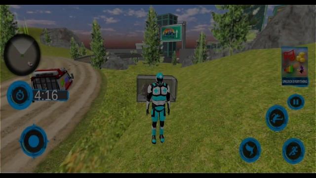 Light Superhero Speed Hero Robot Rescue Simulator - Android Gameplay смотреть онлайн
