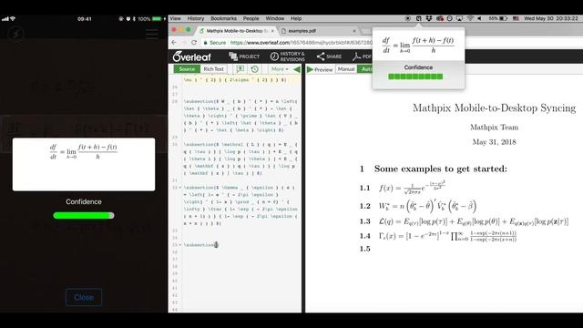 Use Mathpix to Render LaTeX from Screenshots on Your Desktop and Handwritten Math From Your Notes смотреть онлайн