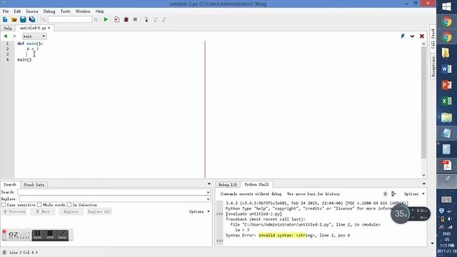 Python Programming Lesson 2.0: Variables and User I/O (Input/Output) смотреть онлайн