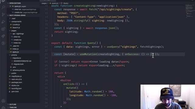 Posting Data to Server from React - Query Updates from Mutations смотреть онлайн
