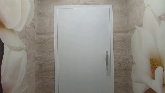 Туалет панелями ПВХ Panda 3D "Травертин" смотреть онлайн