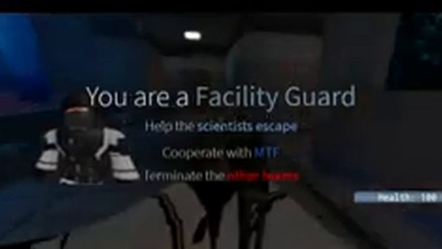Playing as SCP 079 in scp facility lockdown смотреть онлайн