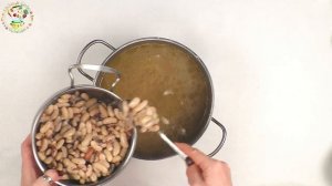 Фасолевый суп с говядиной