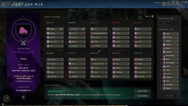 Chaos | Irreality | New World | Asgard-Syndicate | Осада против Rise+JustPlay смотреть онлайн