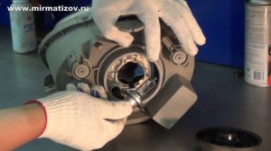 Фара Daewoo Matiz (Матиз): замена лампы головного света