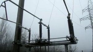Обзор подстанции 110/10кВ  110/10 kV substation overview