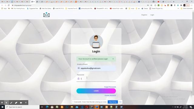 Blog CRUD USER DEMO(vue,Laravel) смотреть онлайн