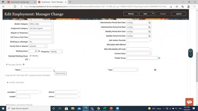 Oracle HCM Manager Change | Oracle HCM Consulting | Oracle Fusion HCM | BISP Oracle HCM | BISP HRM смотреть онлайн