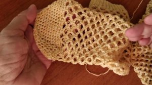 Простые ажурные носки, которые сможет связать даже начинающая вязальщица!