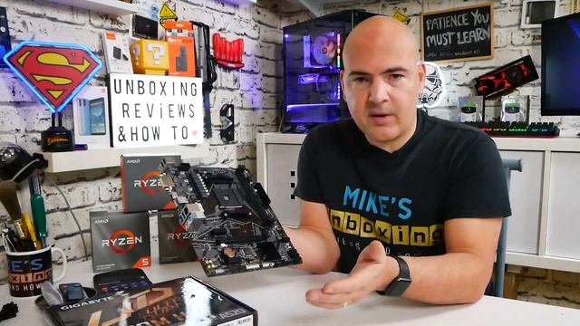 Gigabyte AM4 A520M H Budget MATX With OVERCLOCKING смотреть онлайн