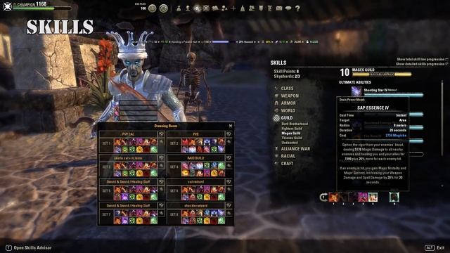 'Zaanie' | Magicka Nightblade PVP Build + Gameplay | ESO Dragon Bones смотреть онлайн