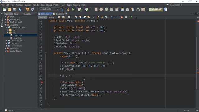 Bài 2.3 - [Basic Problems] - Tạo Lớp Giao Diện (View) смотреть онлайн