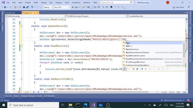 C# How To Update, Edit XML File Part 4 (1080p HQ) смотреть онлайн