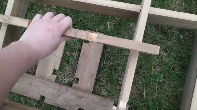 Как сделать разборную клумбу из старых досок. смотреть онлайн