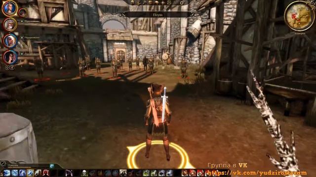 Dragon age Origins Кошмар - 11.Вороны.Обиженные стражники.Жемчужина.Изабела.Уличные банды. смотреть онлайн