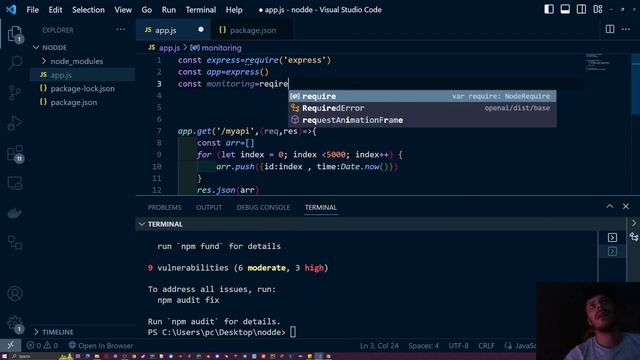 Nodejs Server Monitoring смотреть онлайн