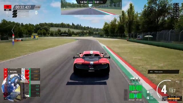 Fanatec DD Pro 8Nm ACC #PS5 # Ferrari 296GT3 '23 Pista Imola Enzo Dino Ferrari смотреть онлайн